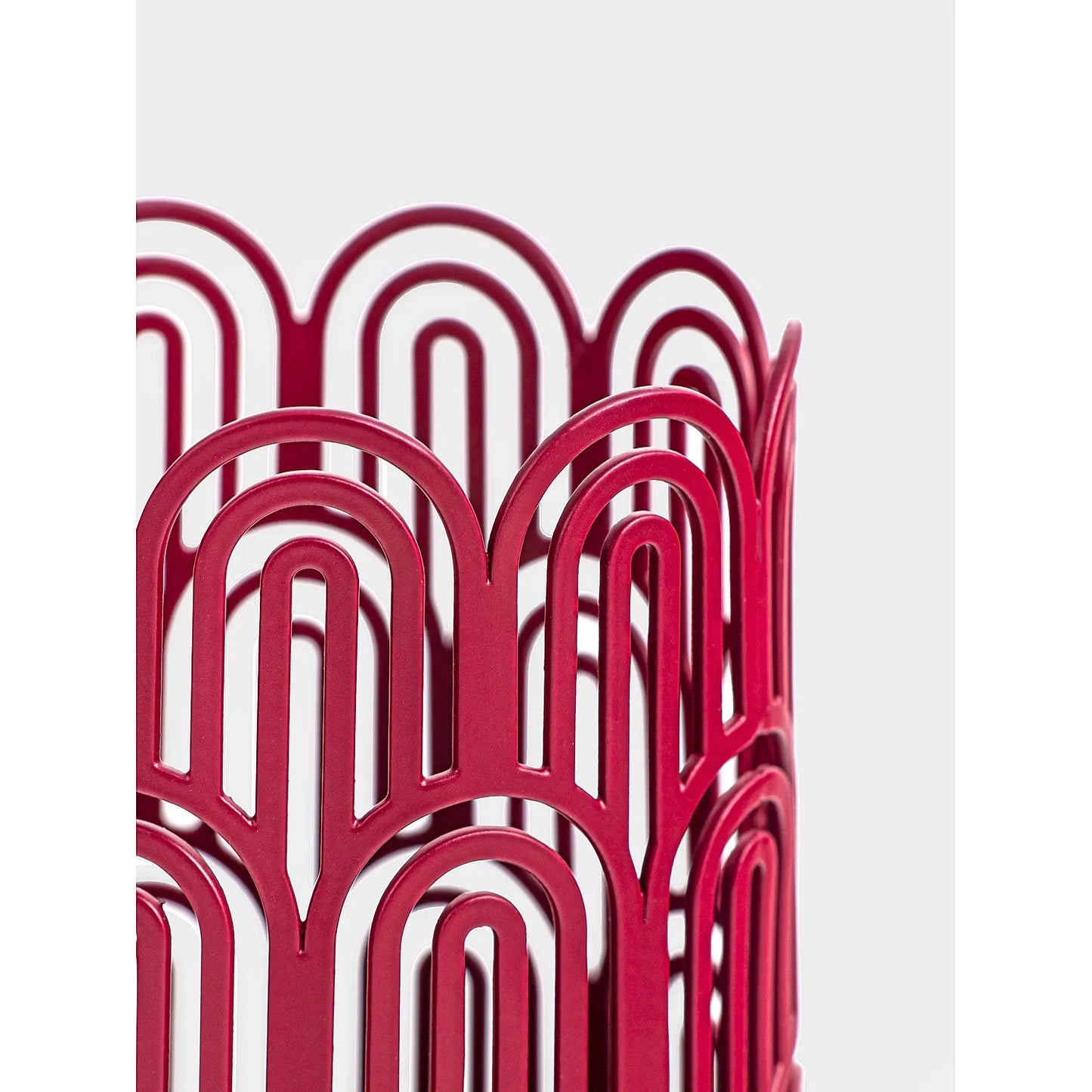 Notch Desk Organizer (maroon)