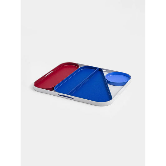 Jigsaw Desk Organizer Blue