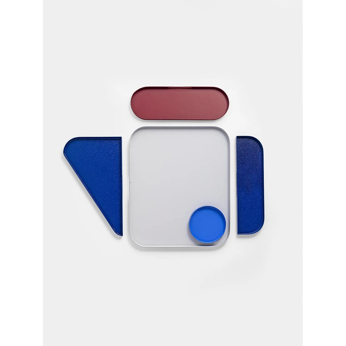 Jigsaw Desk Organizer Blue