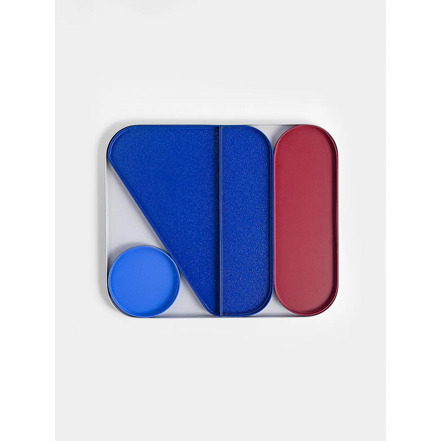 Jigsaw Desk Organizer Blue
