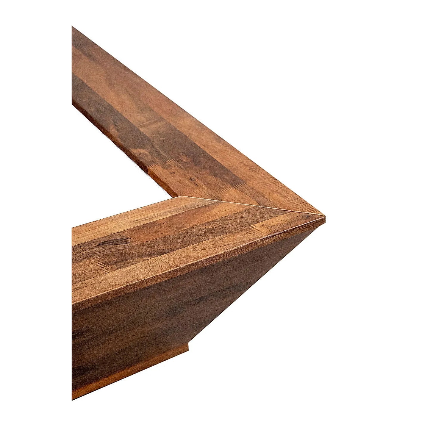 Avan Wooden King Size Bed With Storage (Natural Finish)