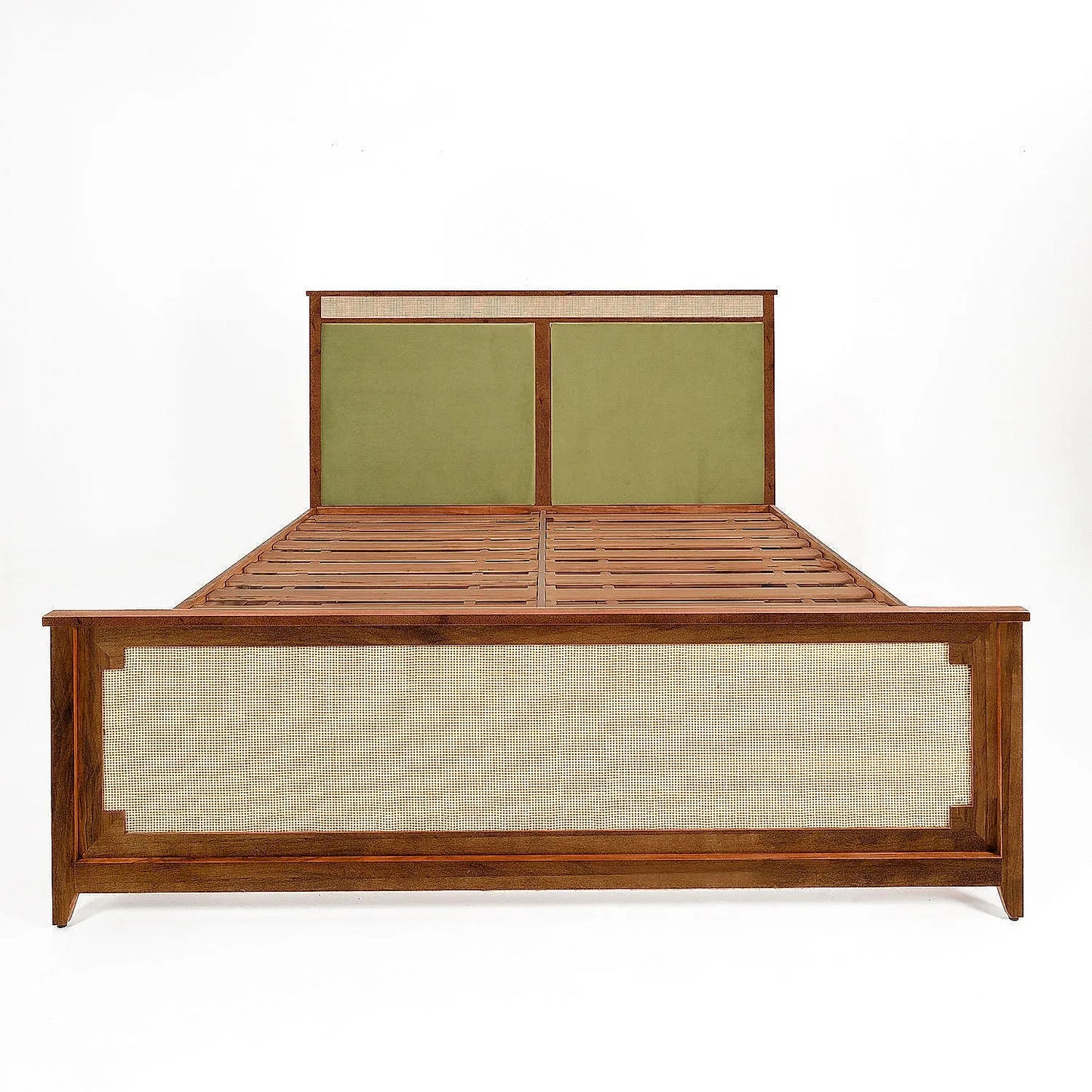 Barrow Rattan Bed without Storage (Natural Finish)