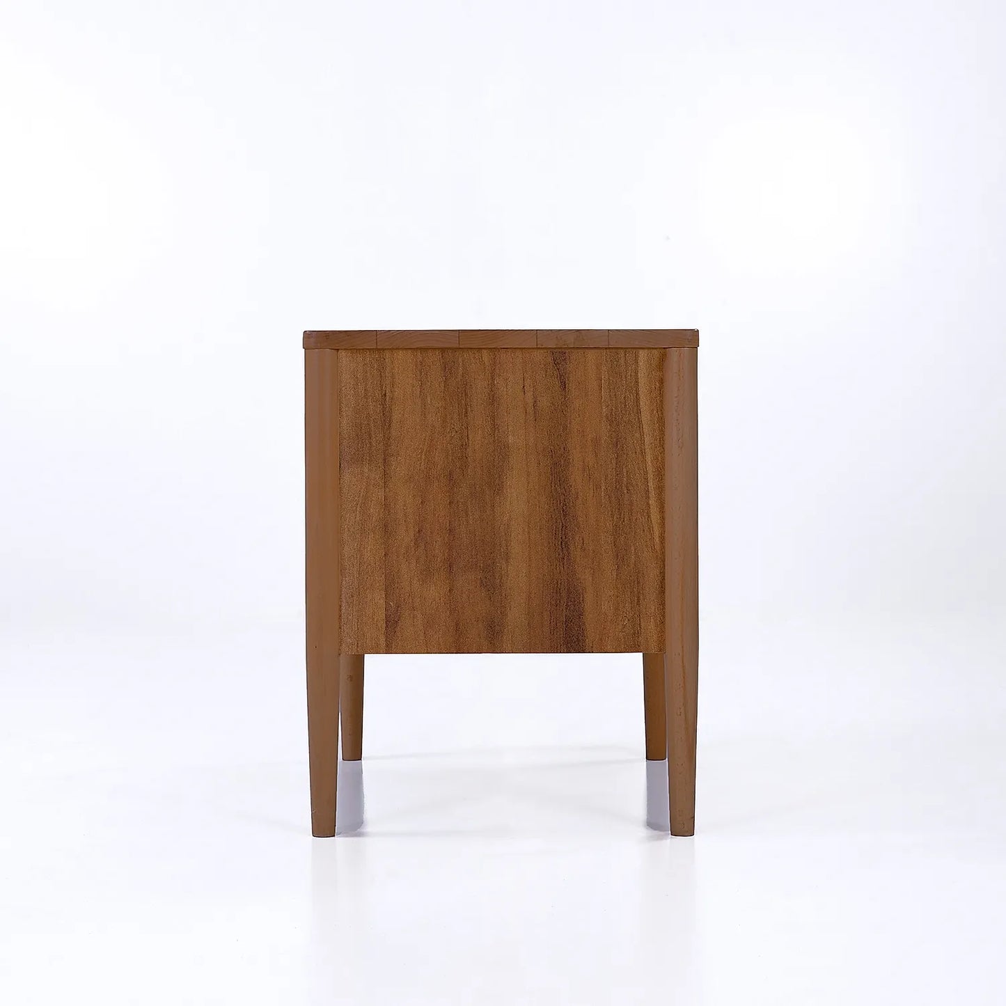 Carol Wooden Bedside Table in Natural Finish