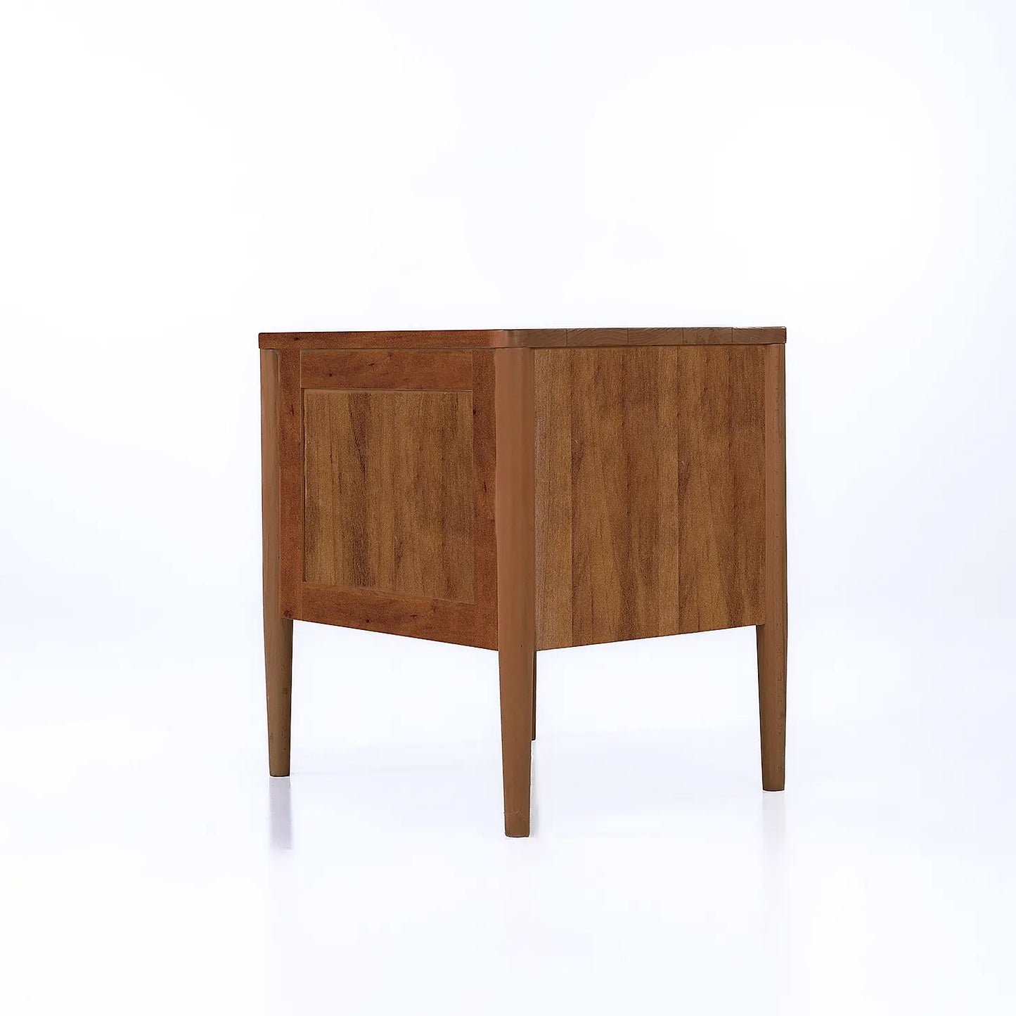 Carol Wooden Bedside Table in Natural Finish
