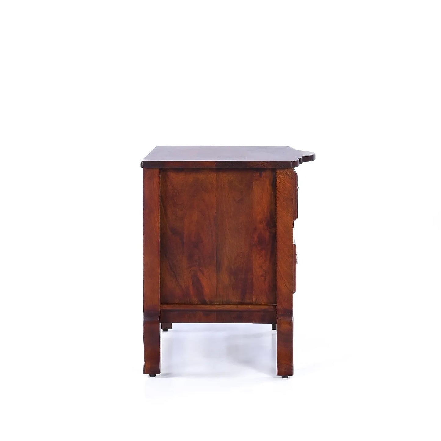 Morris Wooden Bedside Table (Teak Finish)