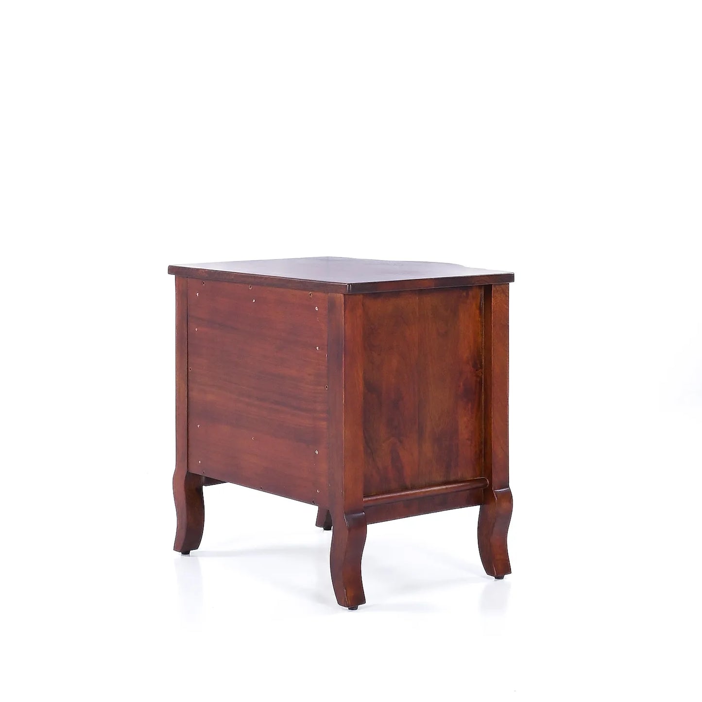 Morris Wooden Bedside Table (Teak Finish)