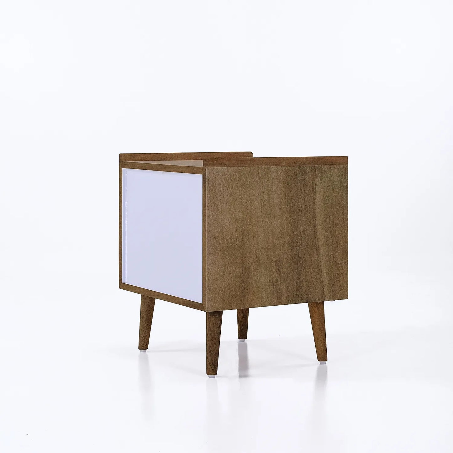 Sudan Wooden Bedside Table in Natural Finish