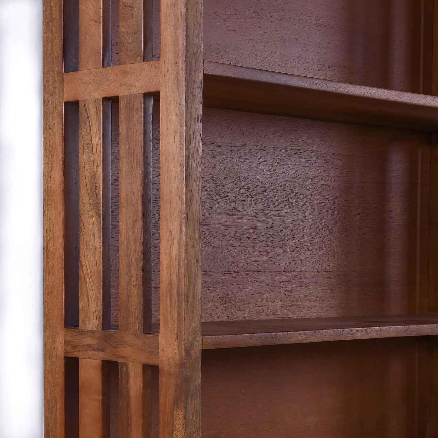 Clark Wooden Bookshelf (Natural Finish)