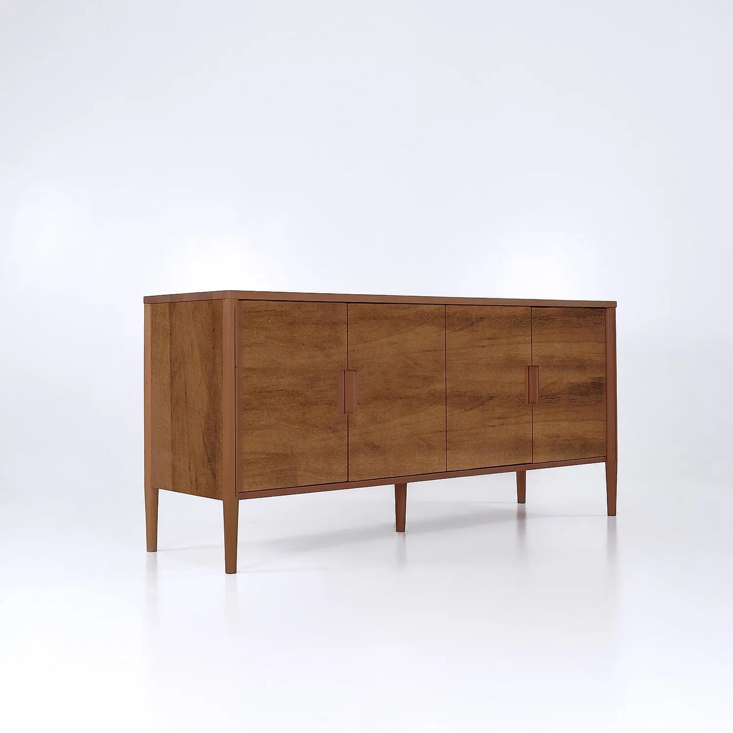 Hutch Wooden Sideboard in Natural Finish