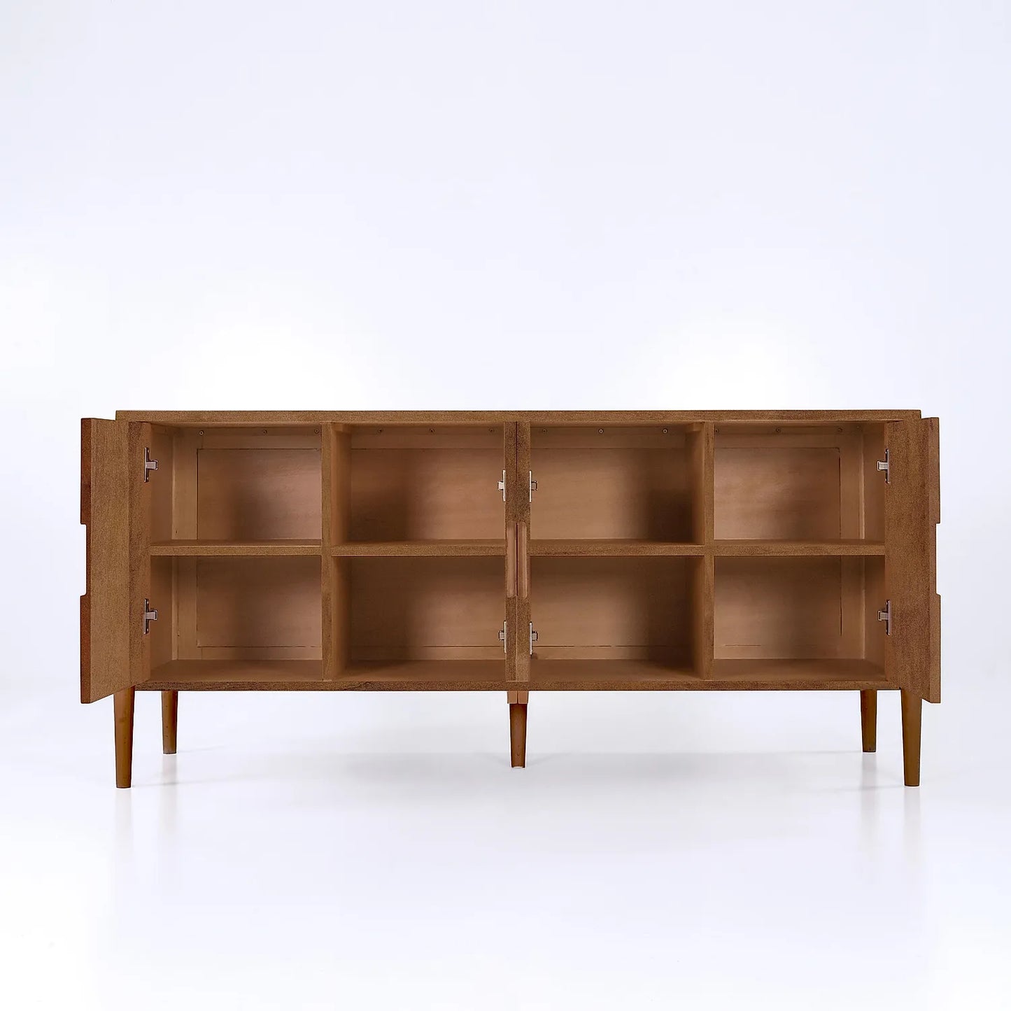 Hutch Wooden Sideboard in Natural Finish