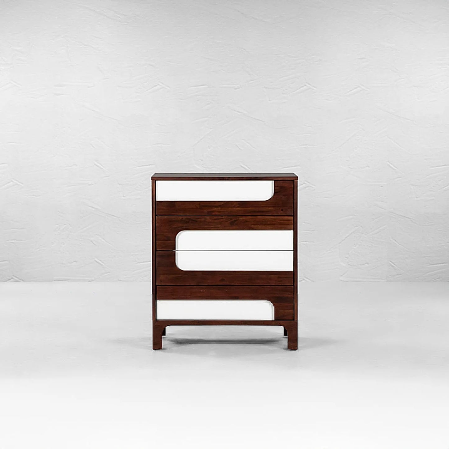 Optic Wooden Chest of Drawer