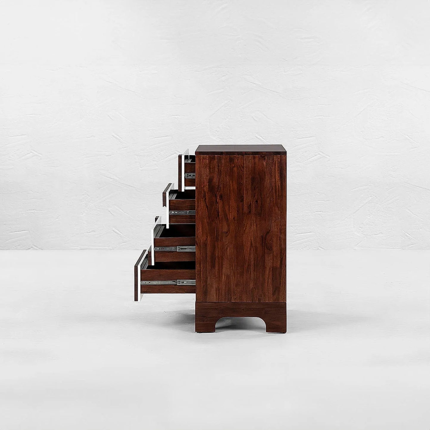 Optic Wooden Chest of Drawer