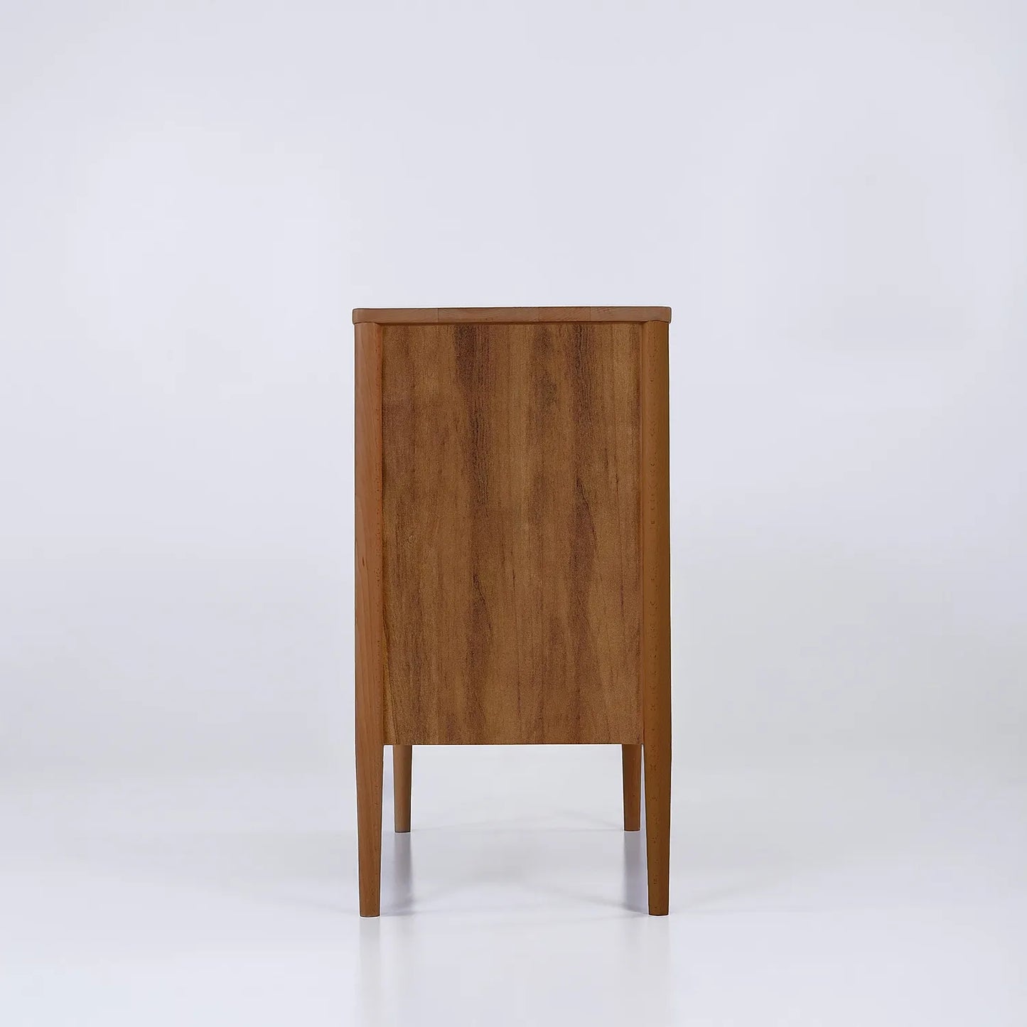 Simone Wooden 3 Chest of Drawers (Natural Finish)