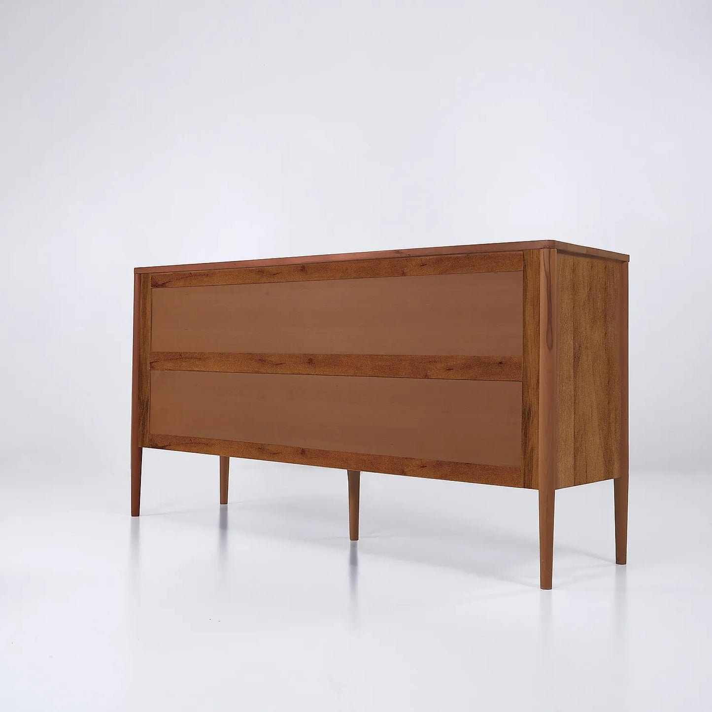 Simone Wooden 6 Chest of Drawers (Natural Finish)