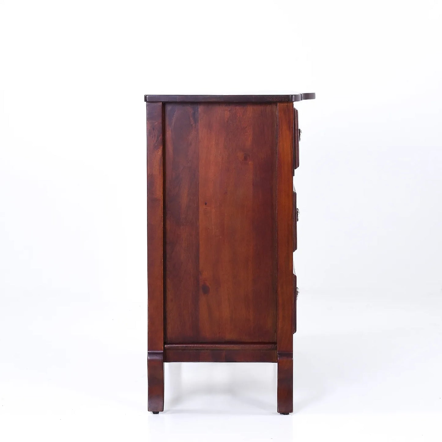 Juliet Wooden 3 Chest of Drawers (Teak Finish)