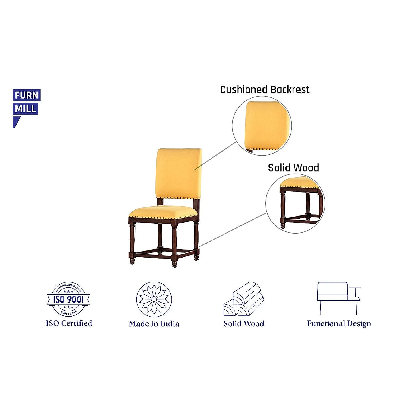 Julia Wooden Accent Chair