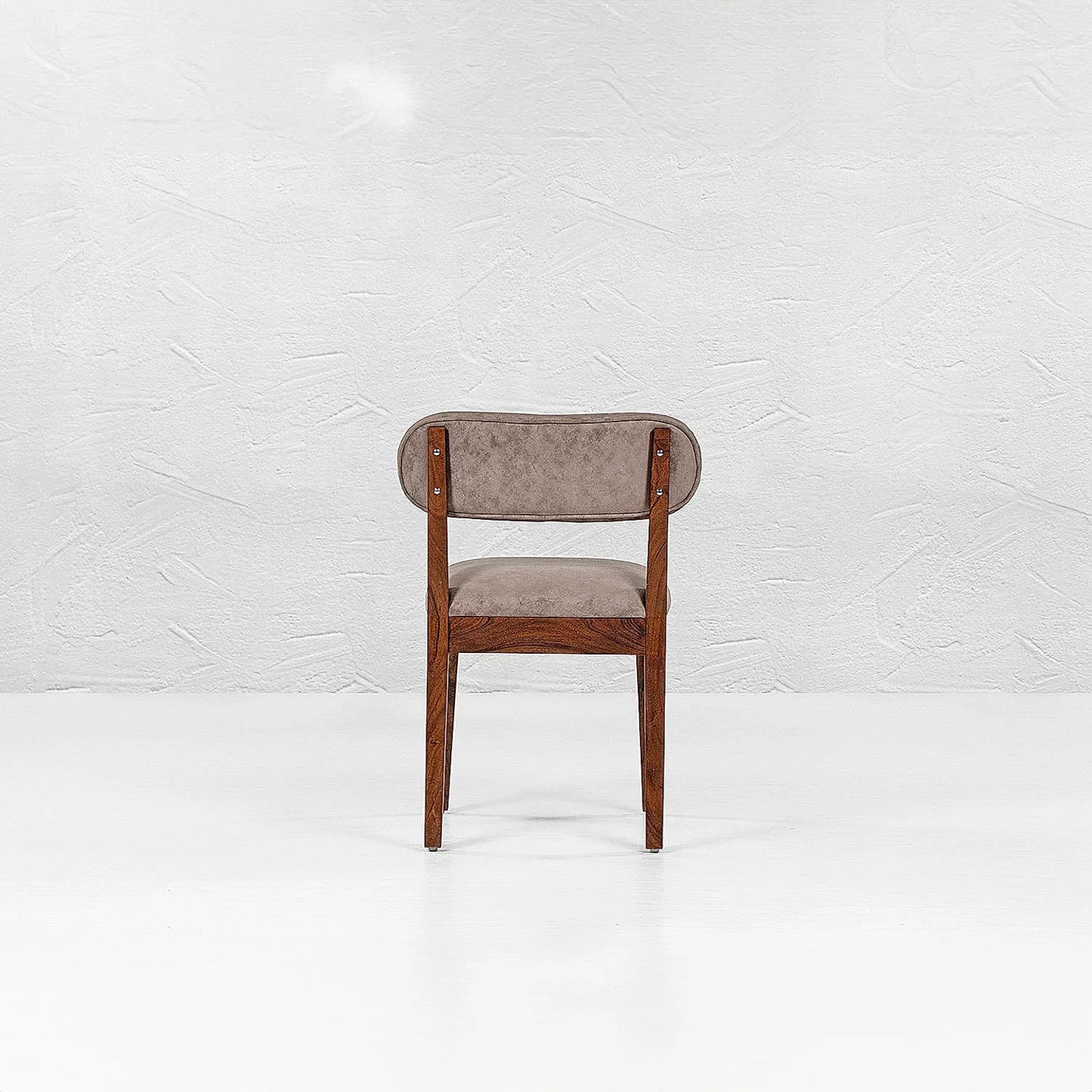 Chicago wooden Dining Chair - Set of 2 - Walnut Finish