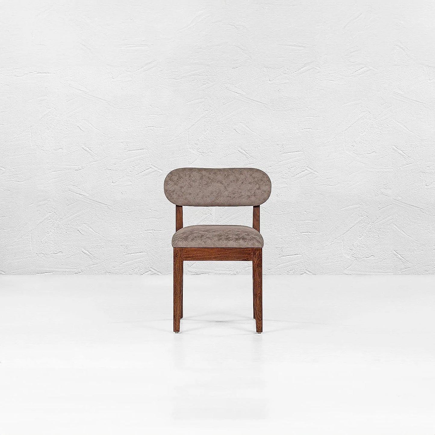 Chicago wooden Dining Chair - Set of 2 - Walnut Finish