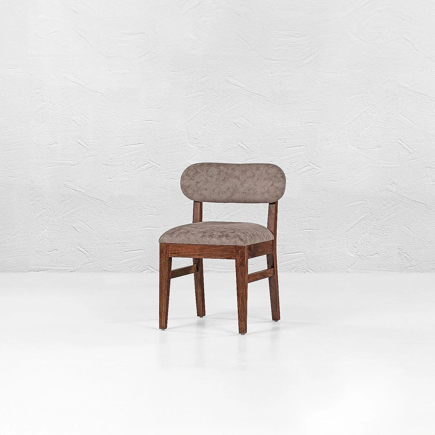 Chicago wooden Dining Chair - Set of 2 - Walnut Finish