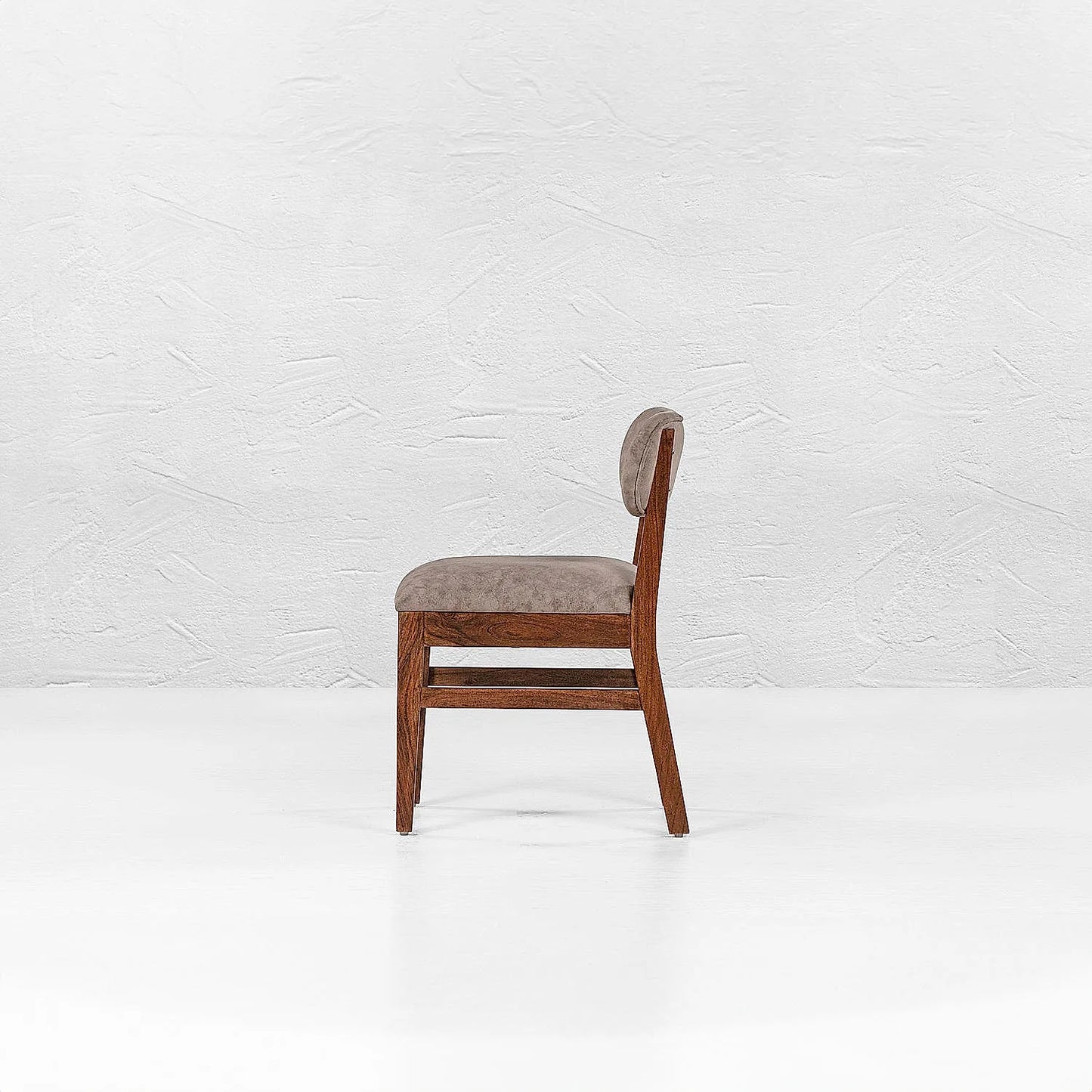 Chicago wooden Dining Chair - Set of 2 - Walnut Finish
