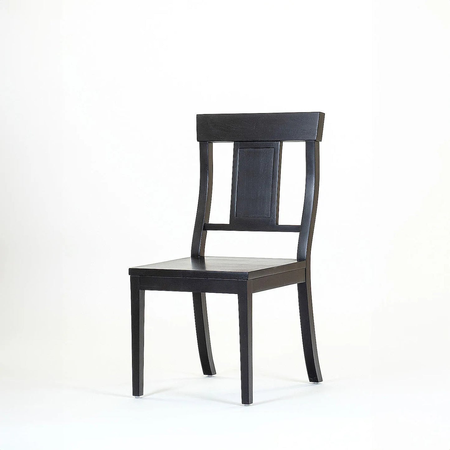 Bidford Wooden Dining Chair - Set of 2 - Ebony Finish