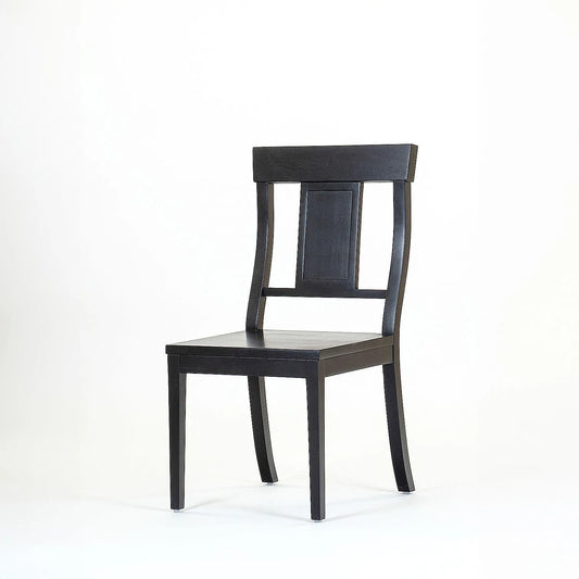Bidford Wooden Dining Chair - Set of 2 - Ebony Finish