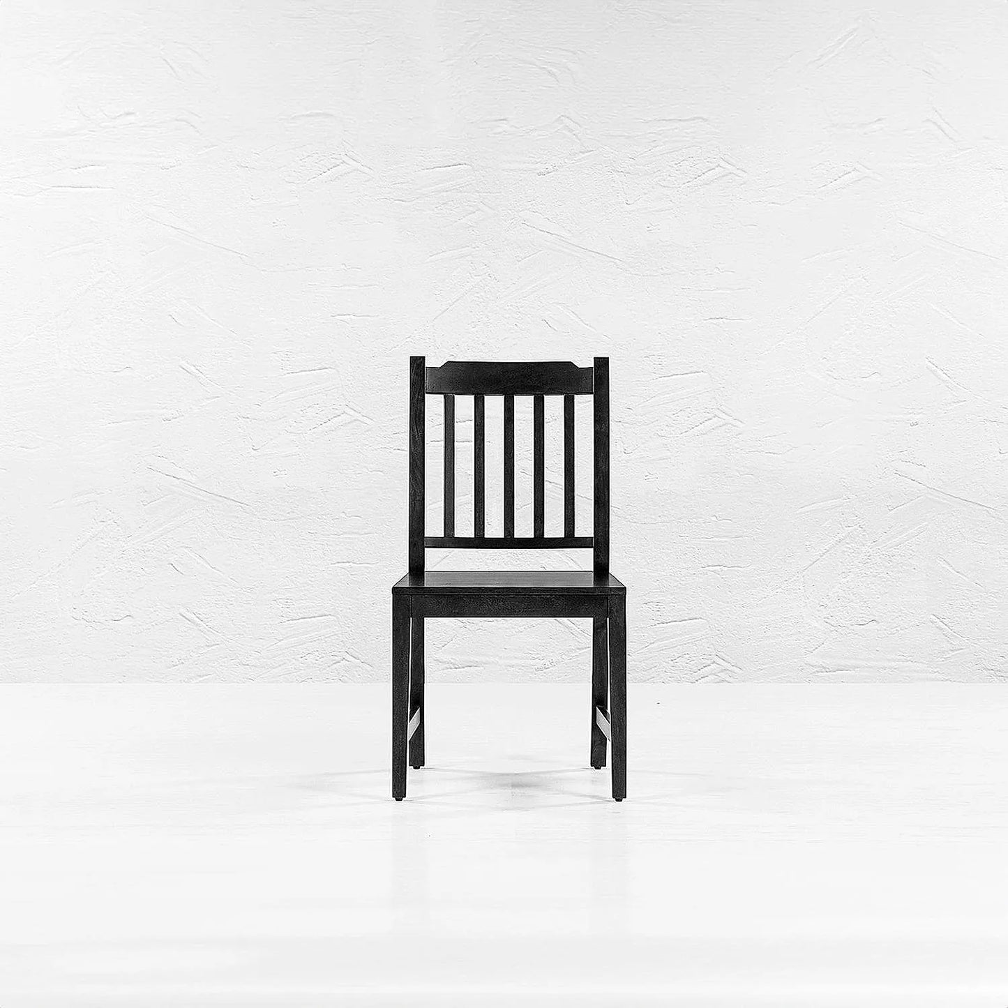 Jackson Wooden Dining Chair - Set of 2 - Ebony Finish