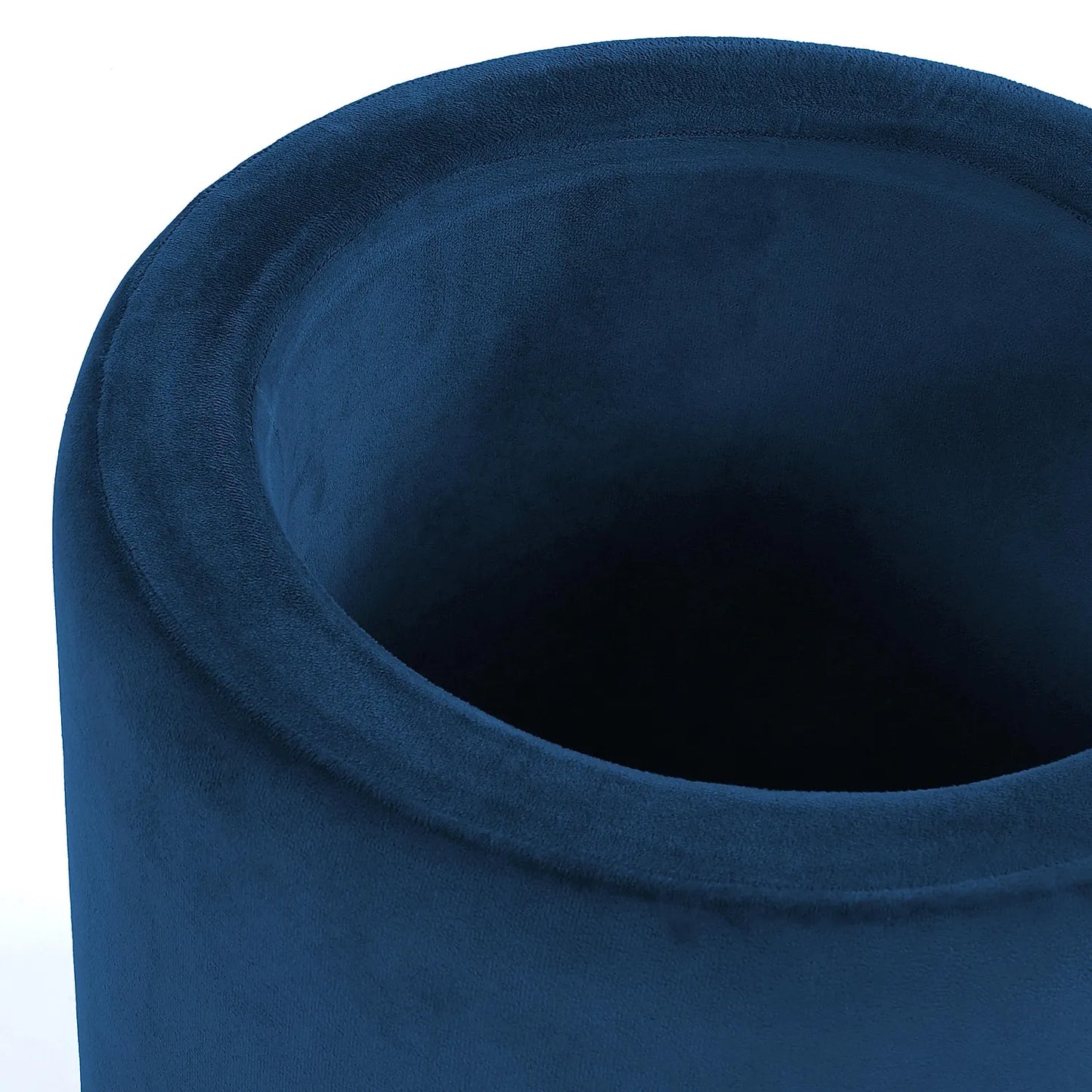 Luxor Storage Ottoman in Blue Color