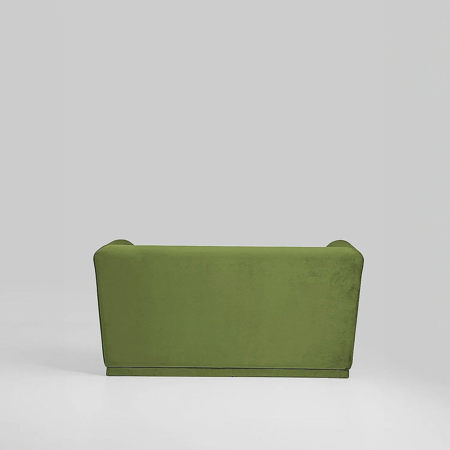 Hudson 2 Seater Fabric Sofa (Velvet, Green)