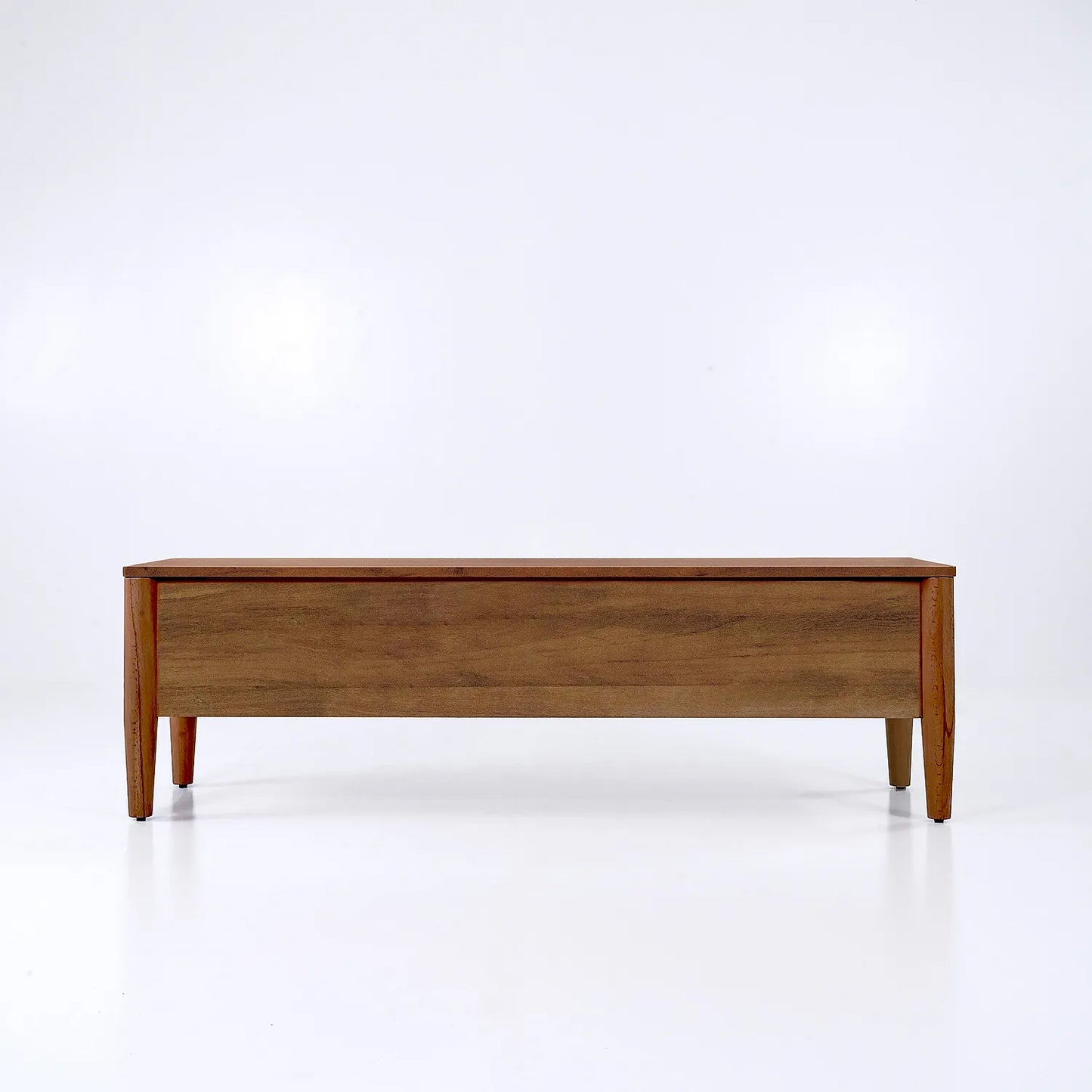 Pixel Wooden Storage Bench in Natural Finish