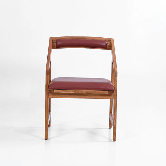 Suzi Wooden Accent chair - Natural Finish