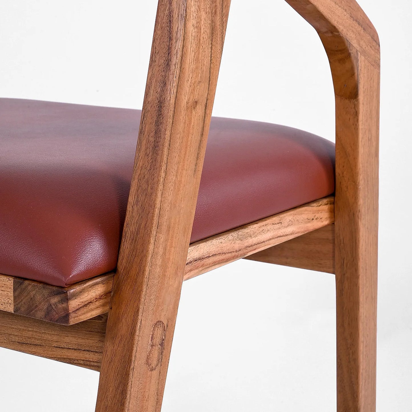 Suzi Wooden Accent chair - Natural Finish