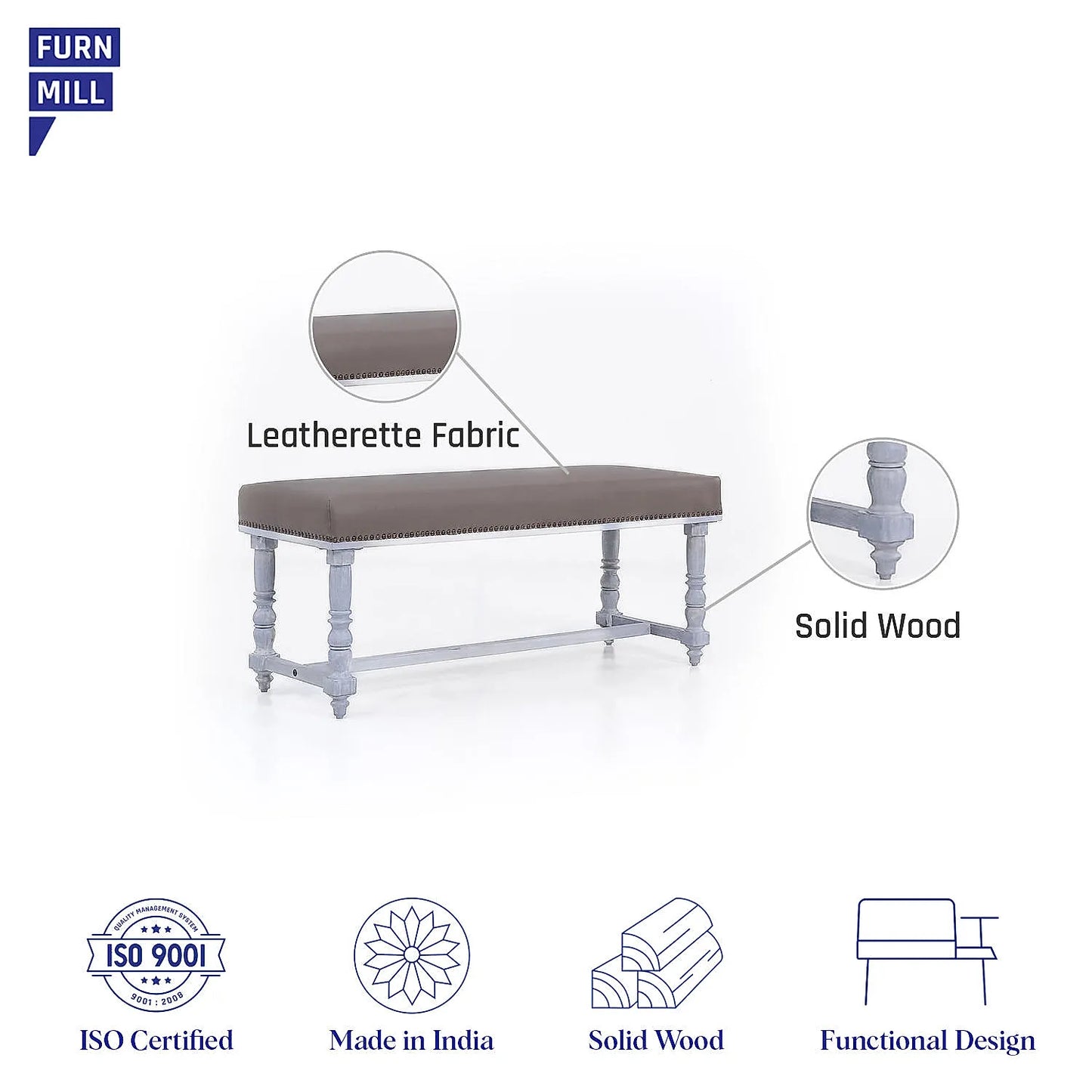 Kosha Wooden Bench