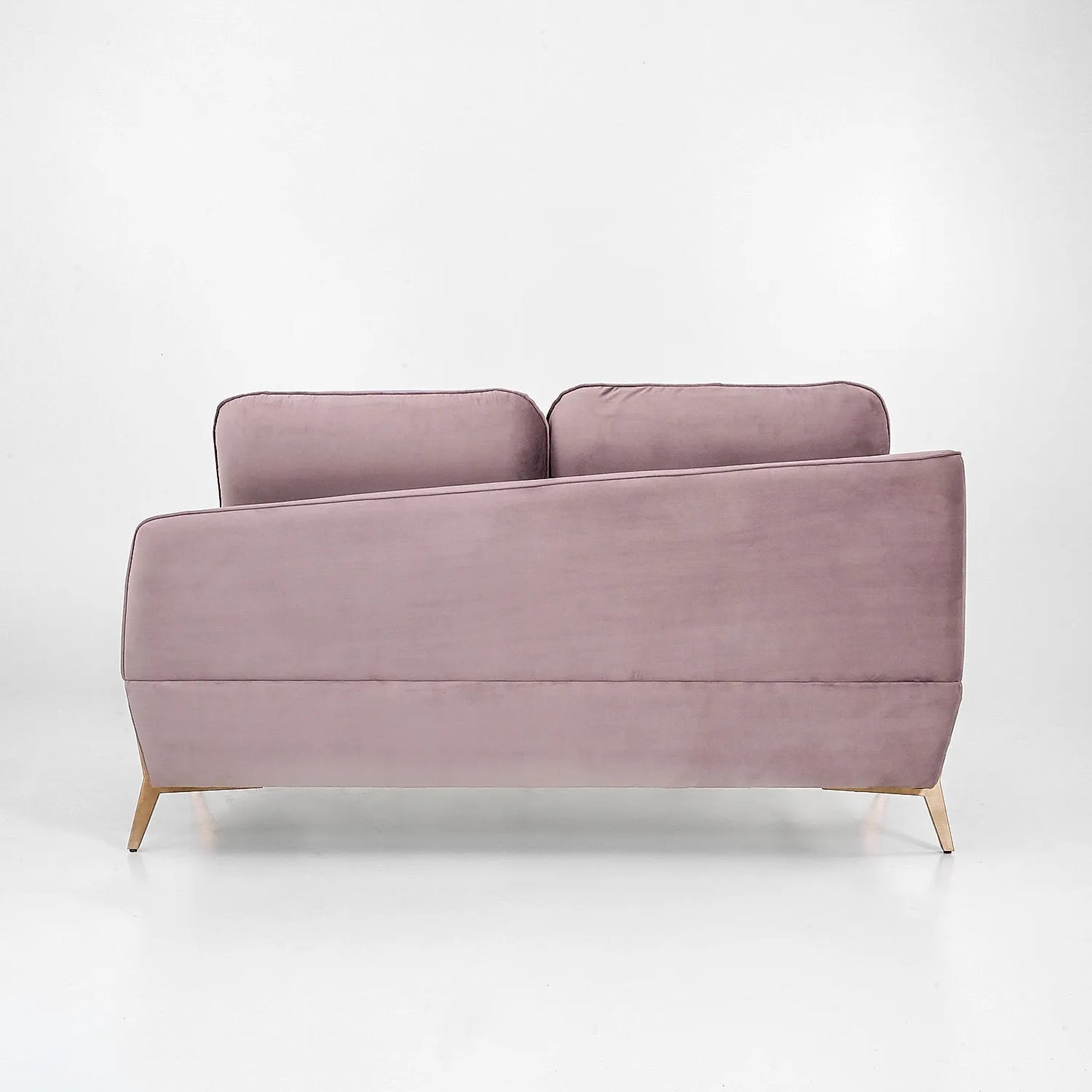 Durban 2 Seater Fabric Sofa in Pink Color