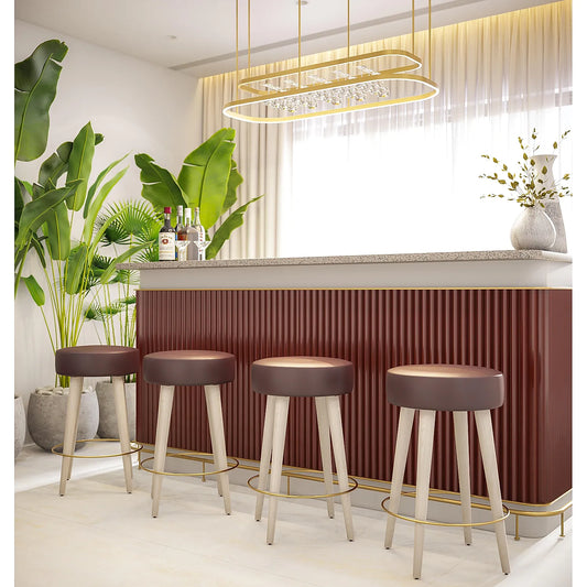 Yoho Wooden Bar Stool