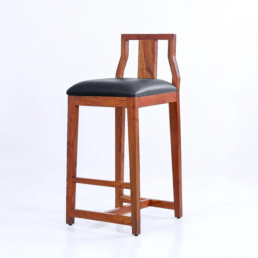 Trump Wooden Bar Chair (Natural)