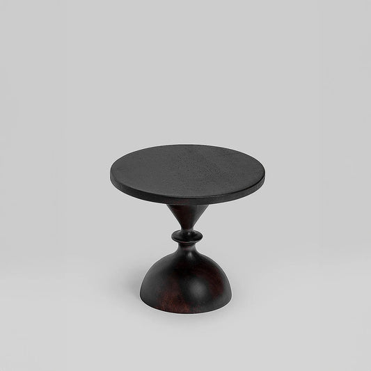Basal Wooden Cake Stand (Dark Walnut Finish)