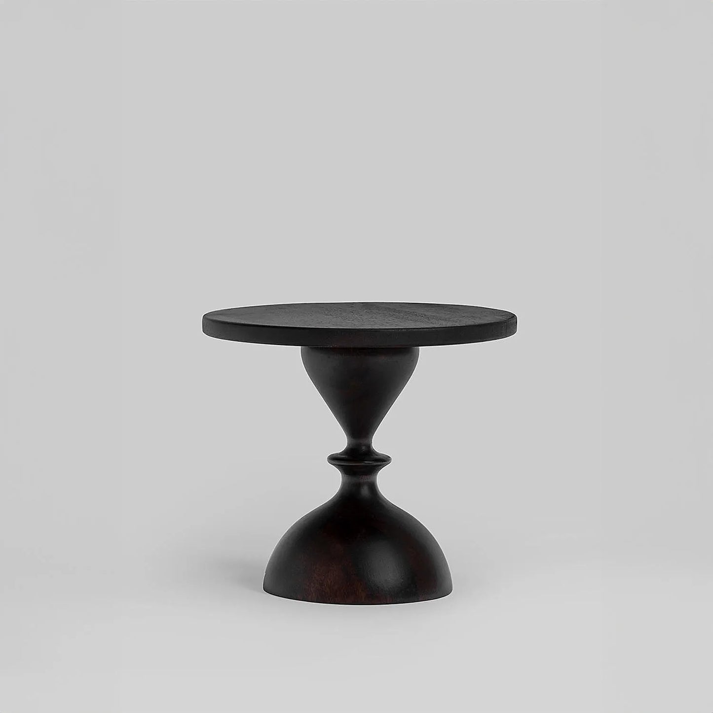 Basal Wooden Cake Stand (Dark Walnut Finish)