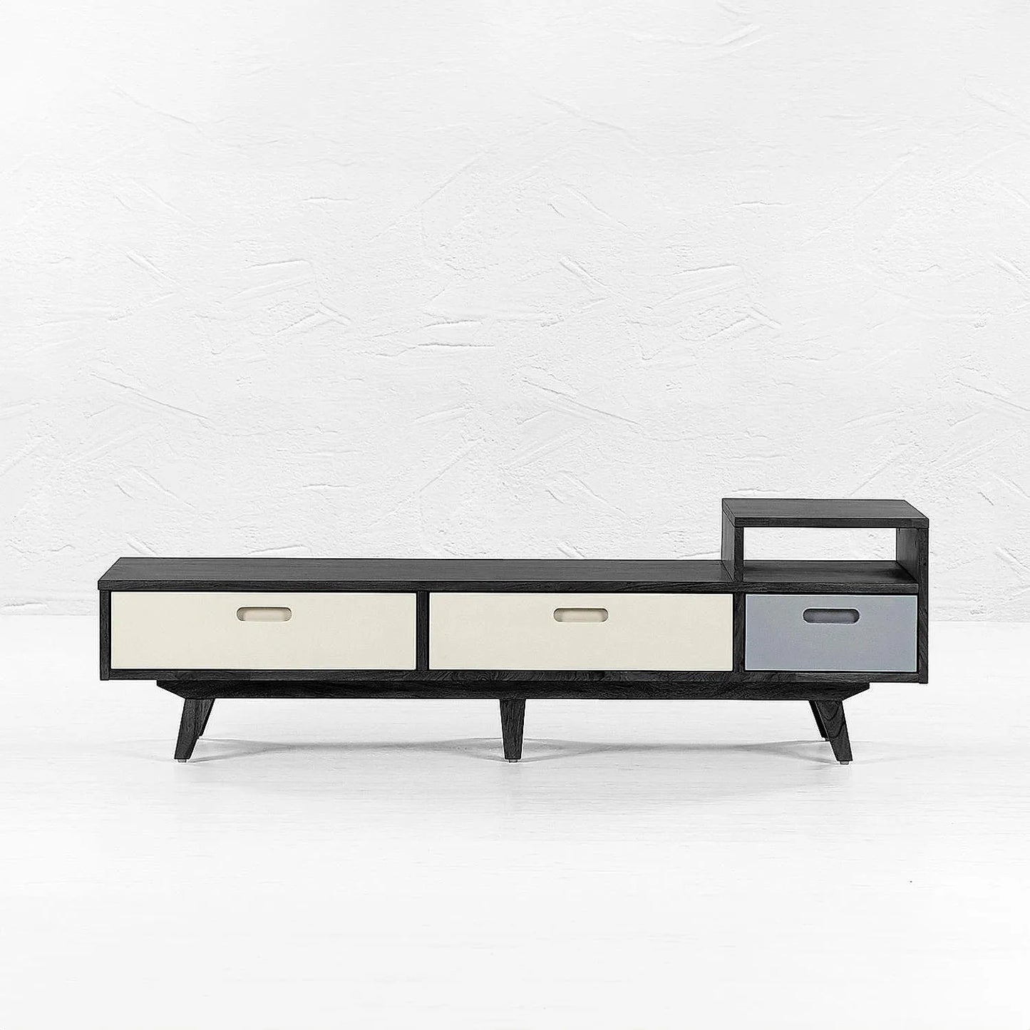 Chicago Wooden TV Unit in Ebony Finish