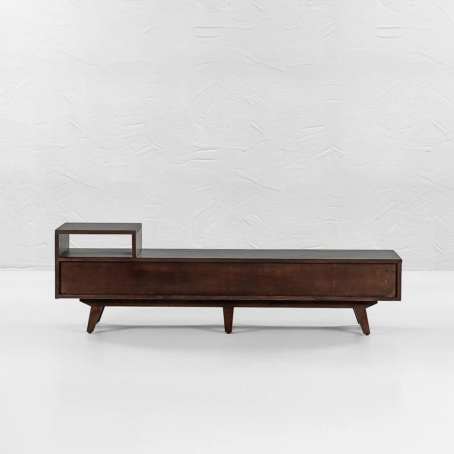 Chicago Wooden TV Unit in Dark Walnut Finish