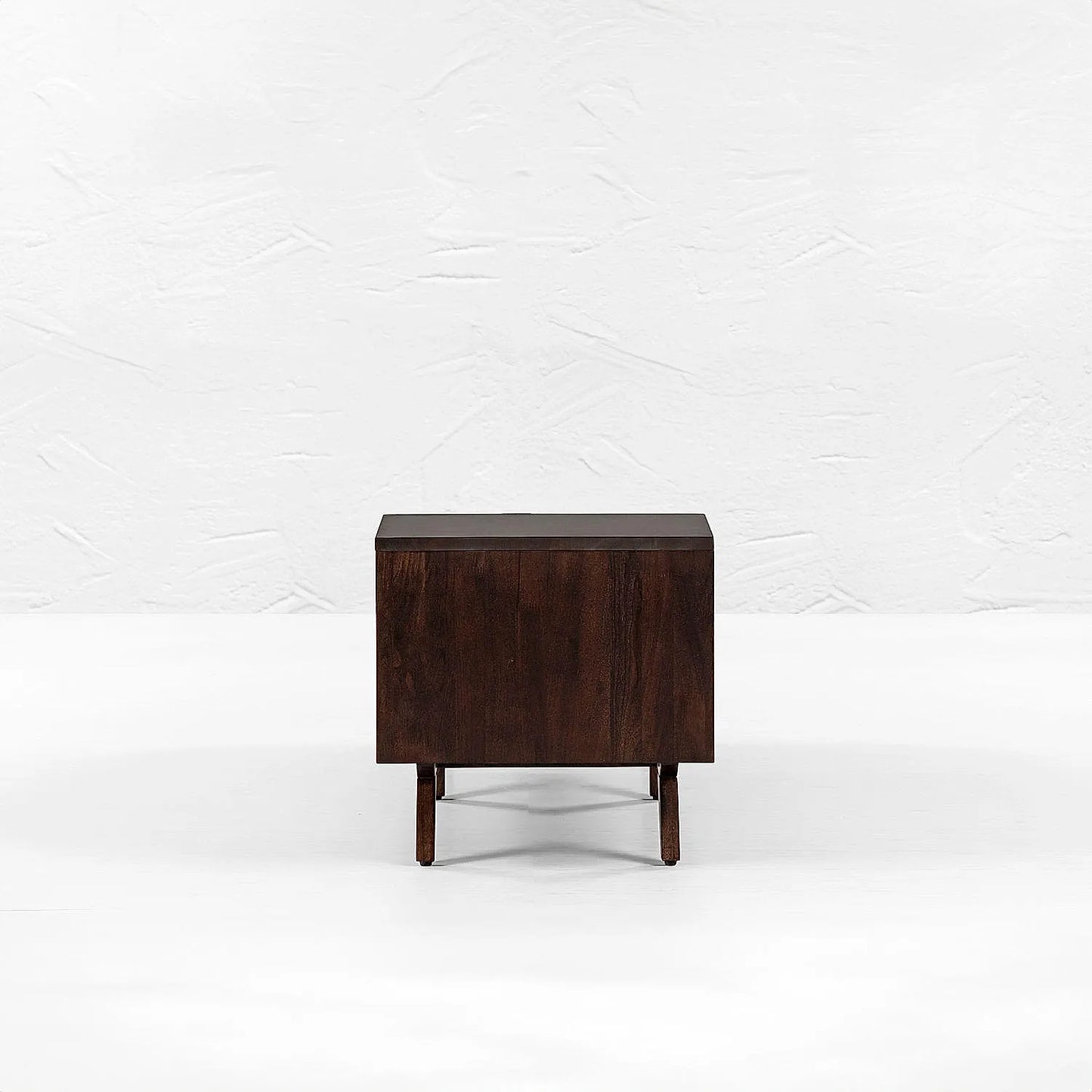 Chicago Wooden TV Unit in Dark Walnut Finish