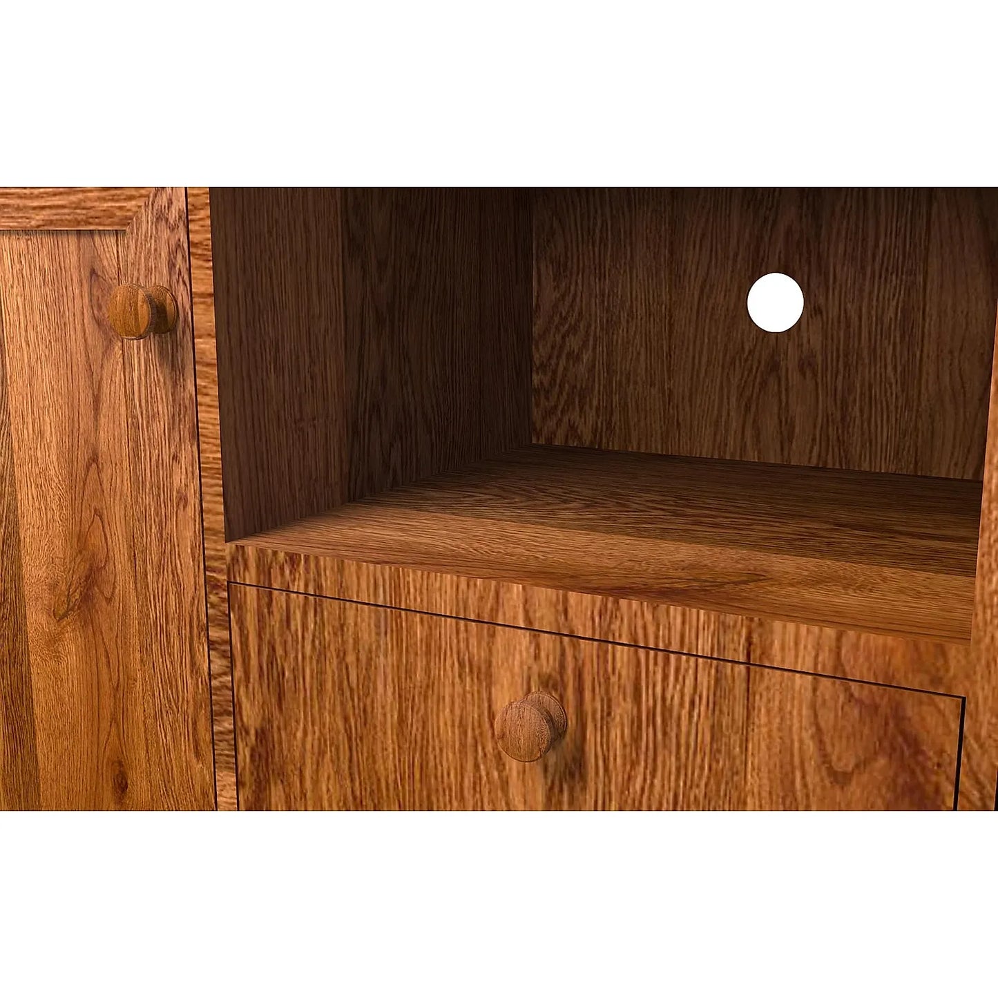 London Wooden TV Unit