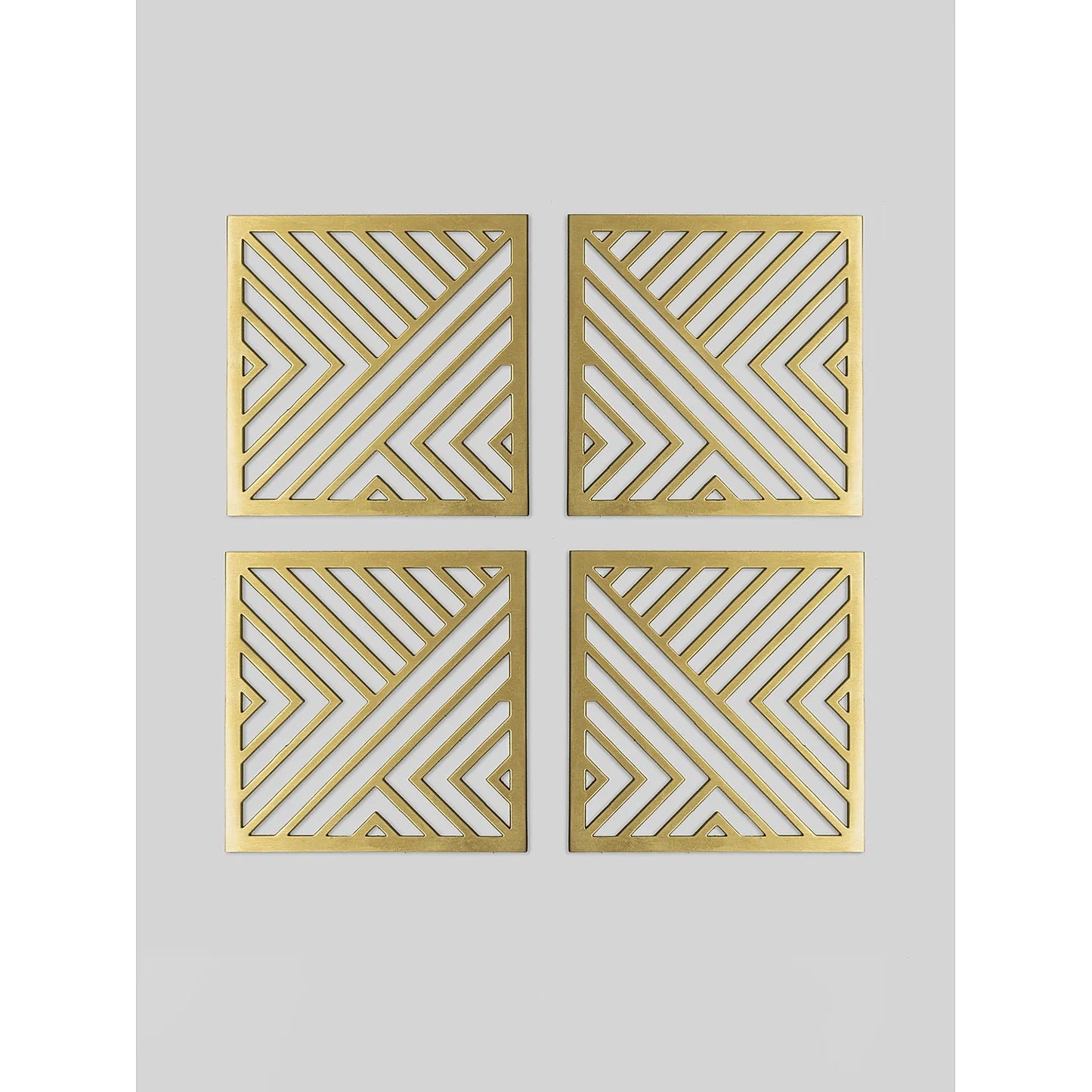 Sigma Metal Coasters (Set of 4)