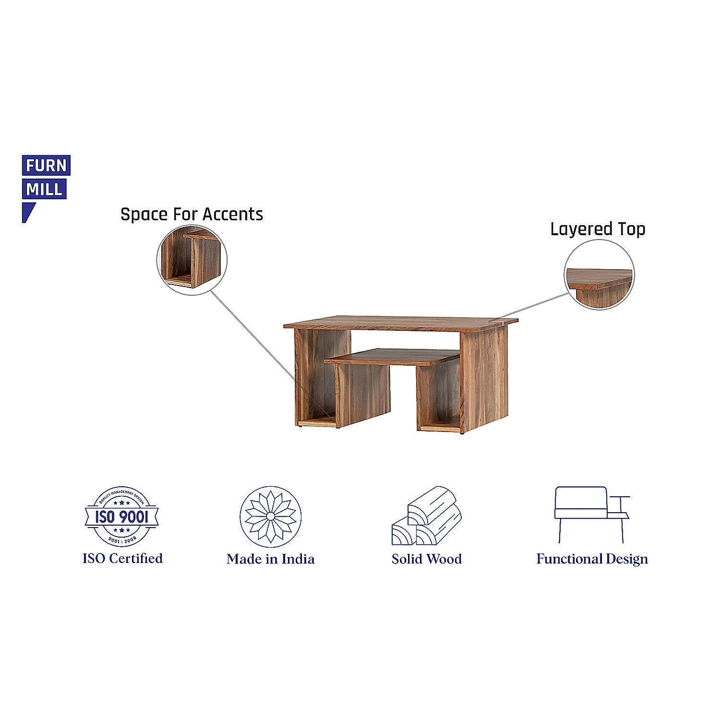 Pace Wooden Center Table