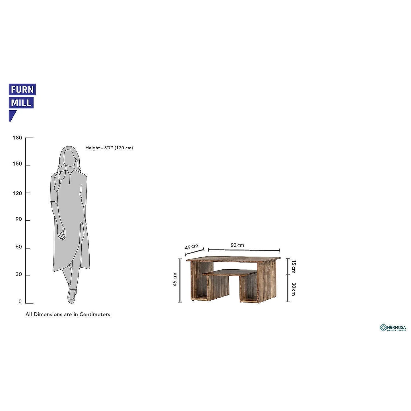 Pace Wooden Center Table