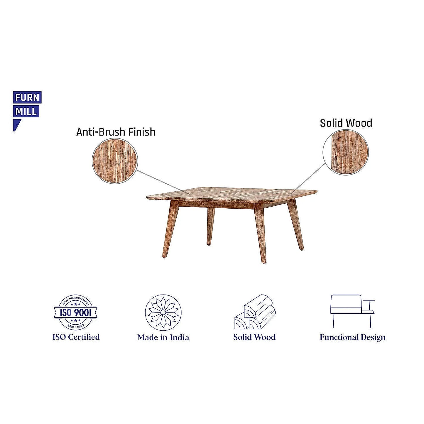 Nevada Wooden Center Table