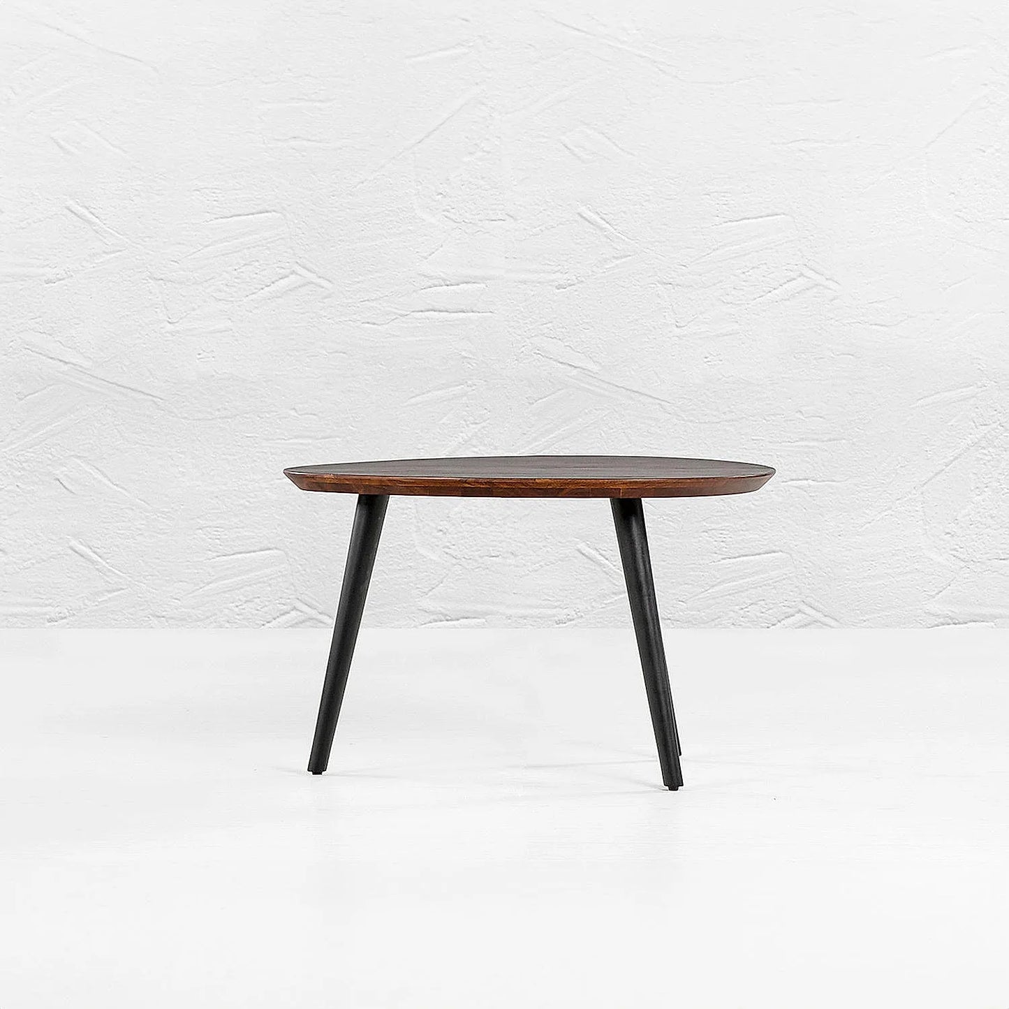 Oveem Wooden Coffee Table (Dark Walnut Finish)