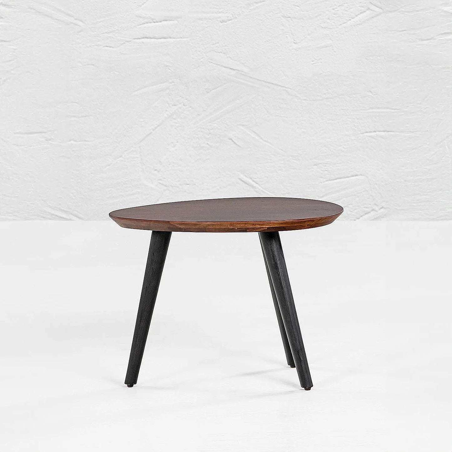 Ovees Wooden Coffee Table (Dark Walnut Finish)