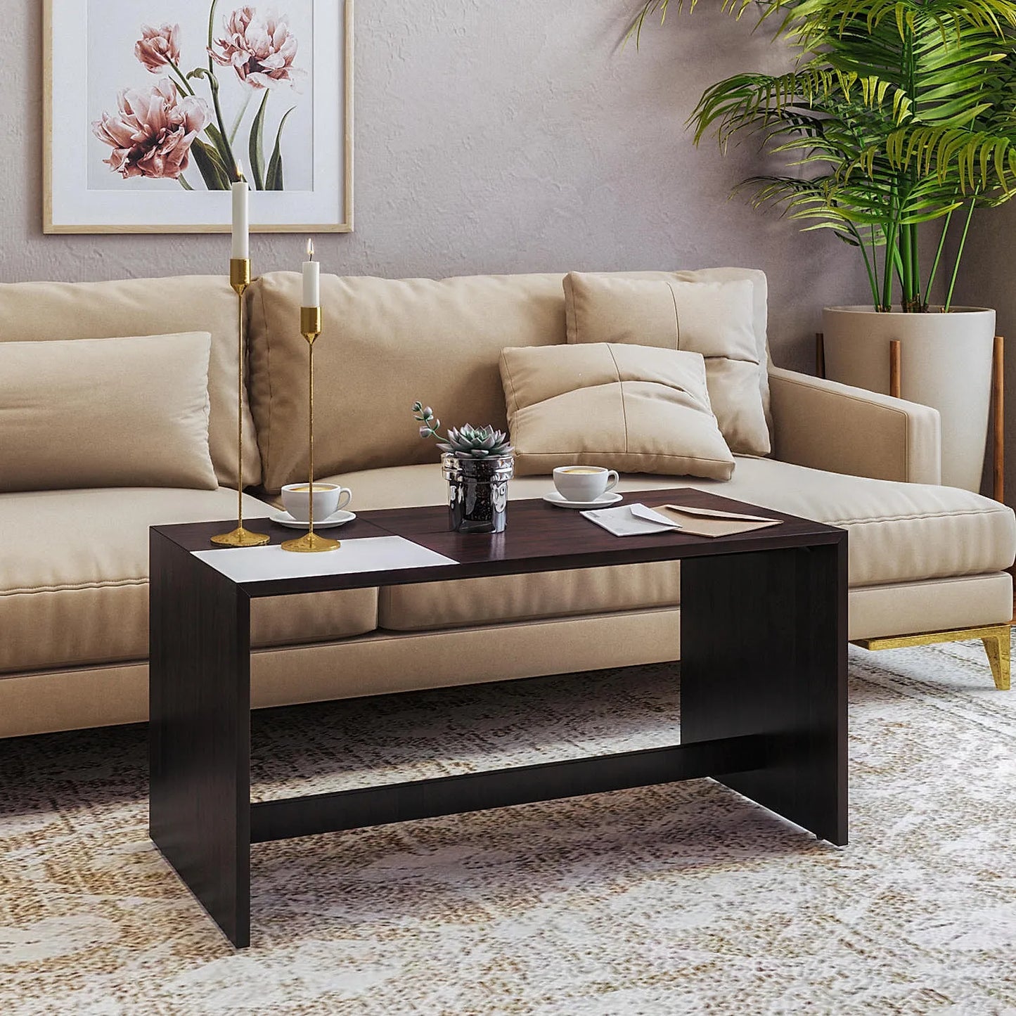 Babble Wooden Coffee Table