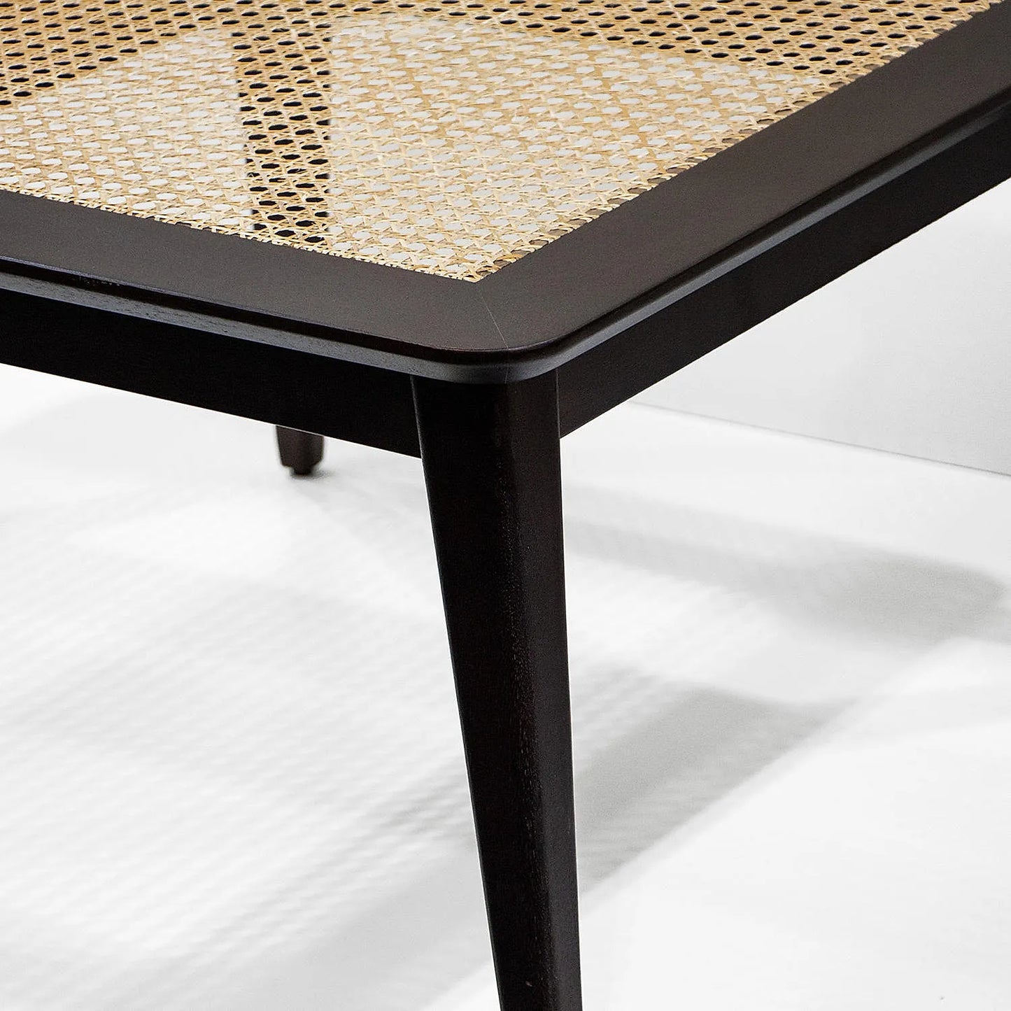 Caviar Rattan Wooden Center Table
